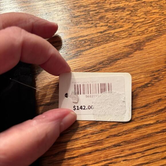 Planet by Lauren G Luxury Tank Black Women's Size S NWT Made in USA - Picture 6 of 12